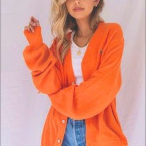 Vintage 60’s Alligator Lacoste Oversized Cardigan